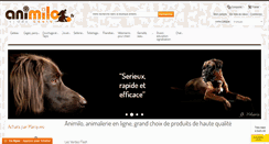 Desktop Screenshot of animilo.fr